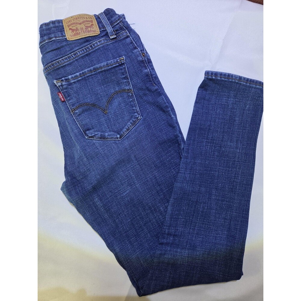 Levi's Jeans Womens 30 Blue 721 High Rise Skinny Medium Wash Denim Casual